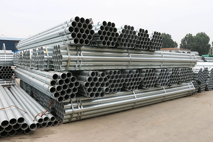 护栏镀锌圆立柱