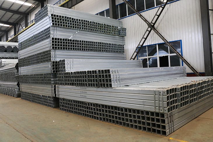 护栏镀锌方立柱