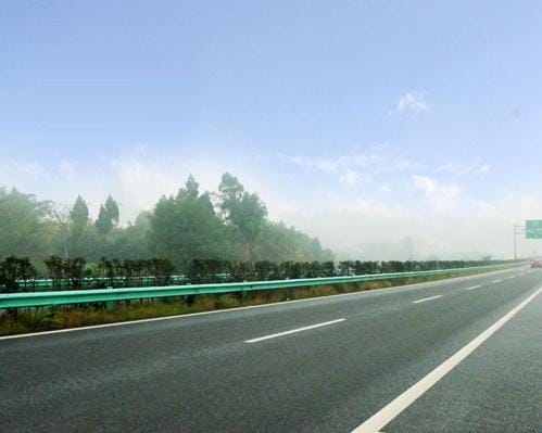 四川成都高速护栏案例